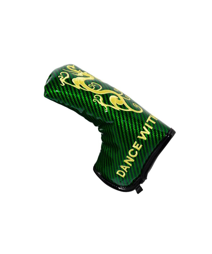 新品☆ダンスウィズドラゴン キャディバック＆ヘッドカバー７つセット☆定価17万円