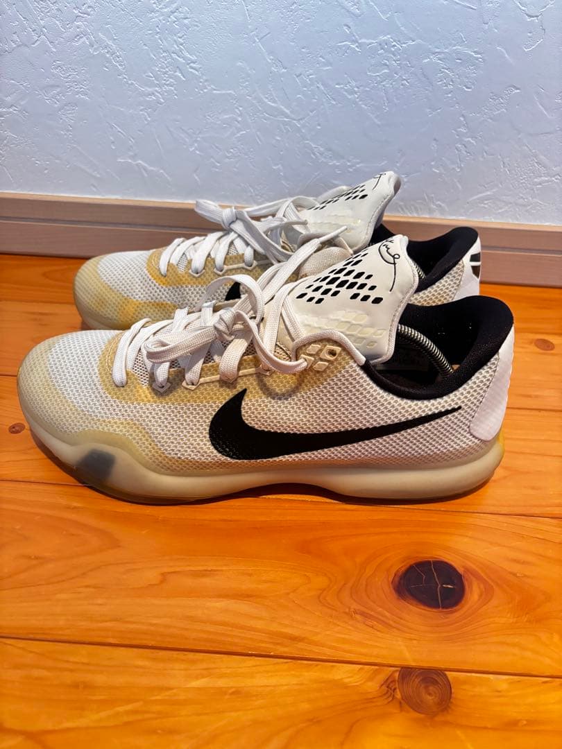 Nike Kobe 10 Xシューズ ホワイト/ブラック