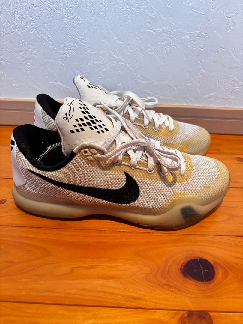 Nike Kobe 10 Xシューズ ホワイト/ブラック