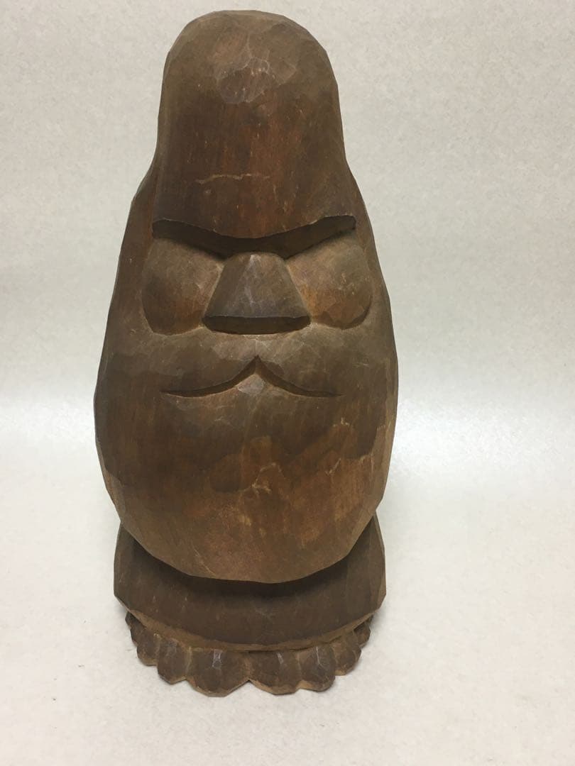 アイヌ民芸品 木彫り 阿寒湖 コロポックル