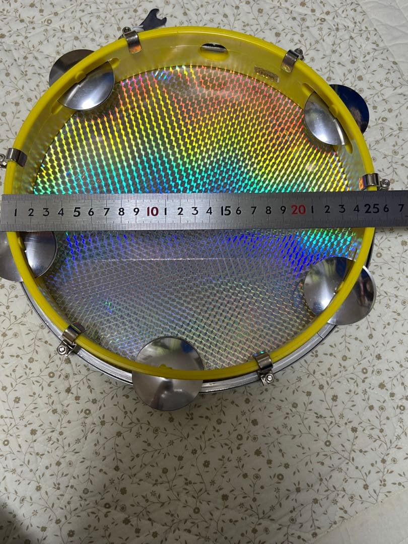 ブラジル国旗デザイン タンバリン