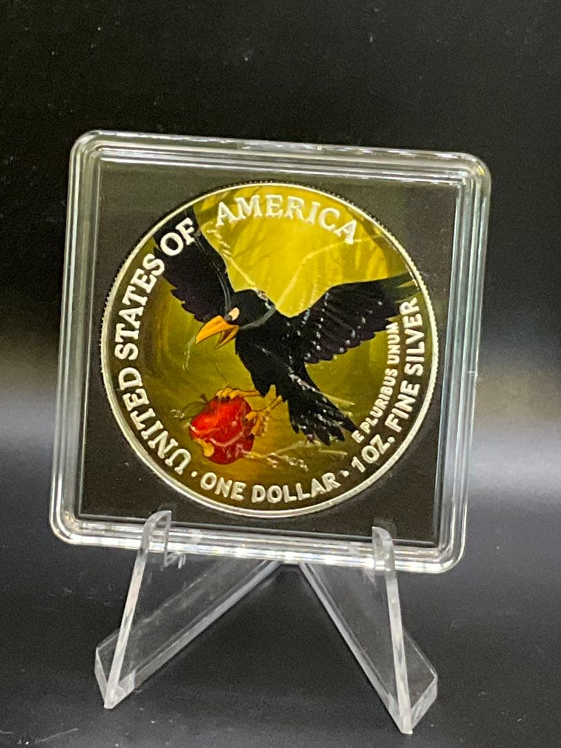 白雪姫 悪役 女王 2025年  ディズニー ヴィランズ　1オンス銀貨