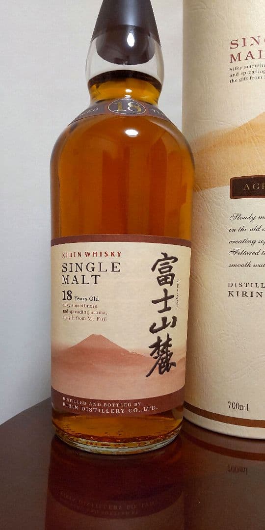 富士山麓18年 シングルモルトウイスキー 販売終了品