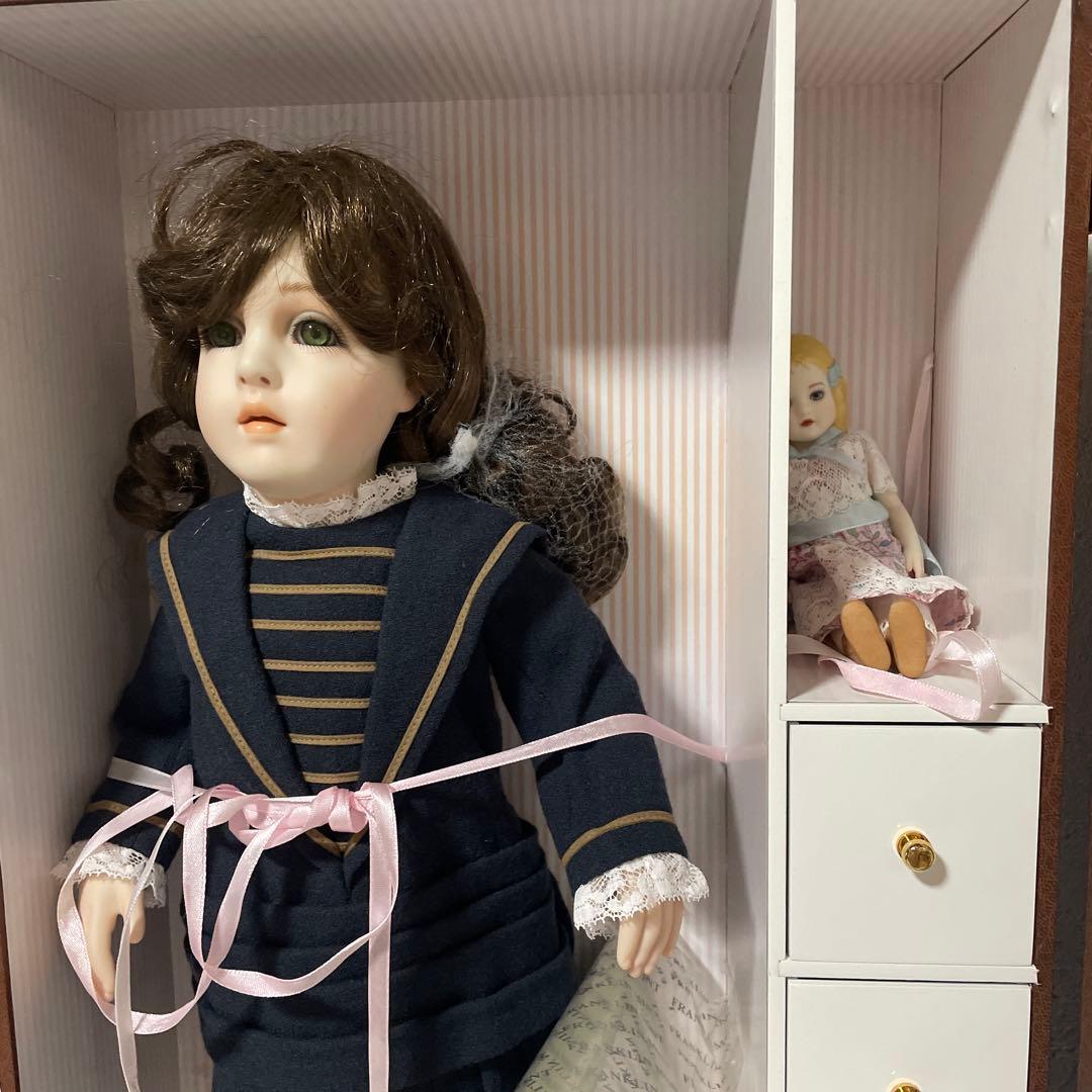 ビスクドール 小さな貴婦人　岡馬　勲　作　フランクリンミント