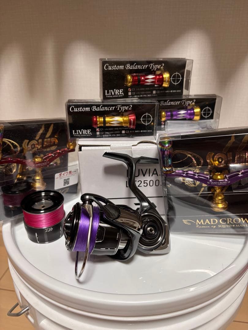 DAIWA LUVIAS LT2500S 24ルビアス MAD CROセット販売