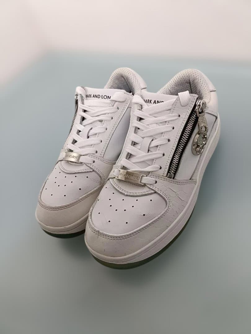 s*@様 MARK ＆ LONA マークアンドロナ　ジッパー付き ゴルフシューズ