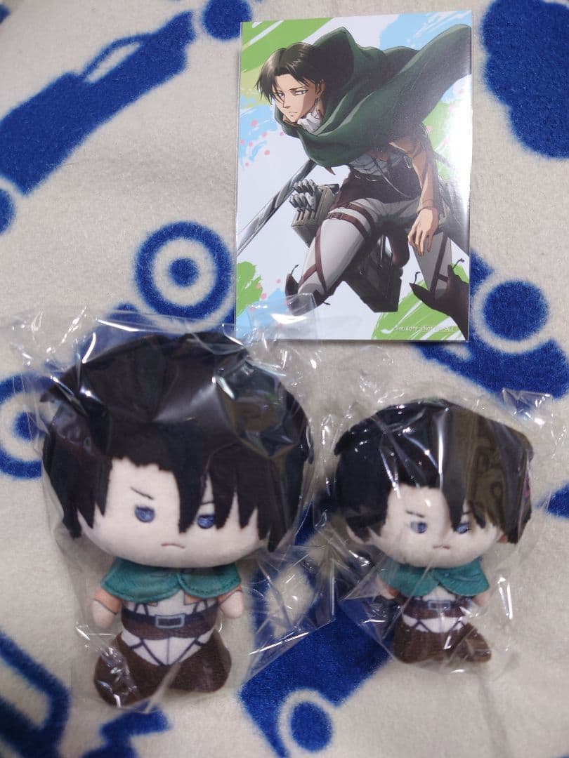 進撃の巨人　キノコス　リヴァイ3点セット