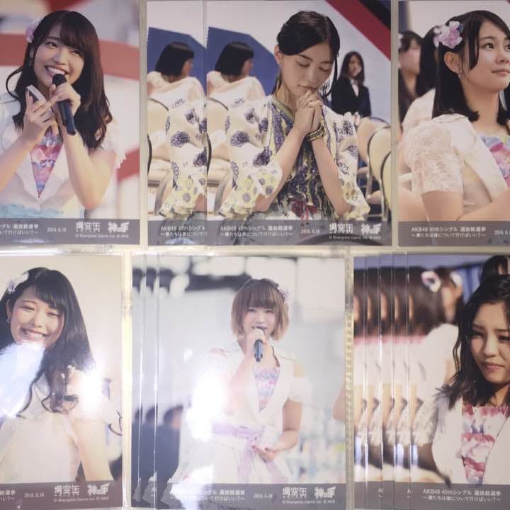 SKE48 神の手アプリ 場空缶 総選挙 2016 特典 生写真 チームS KⅡ