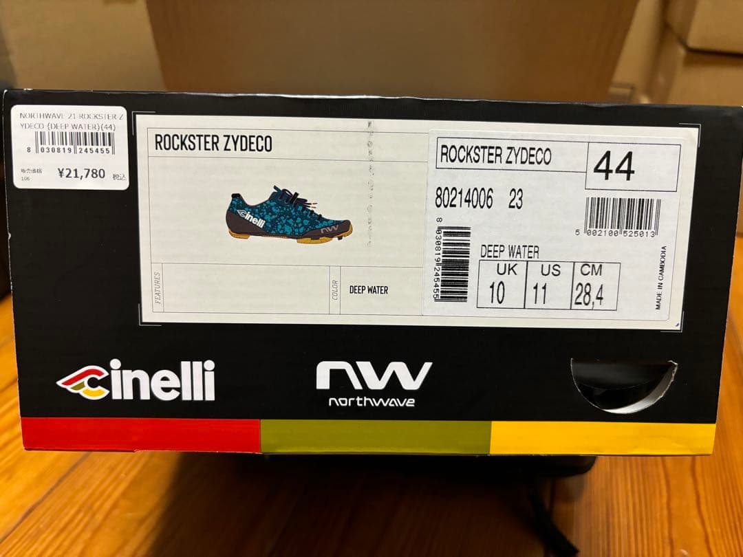チネリノースウェーブビンディングシューズ　ロックスタージデコ44(28.4cm)