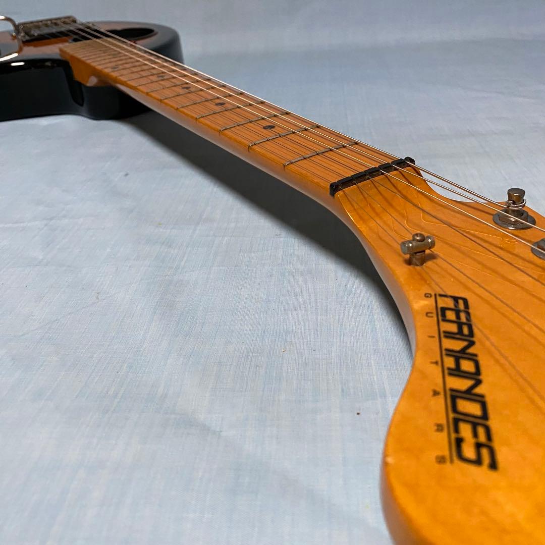 美品 FERNANDES ZO-3 芸達者エレキギター アンプ内蔵 サンバースト