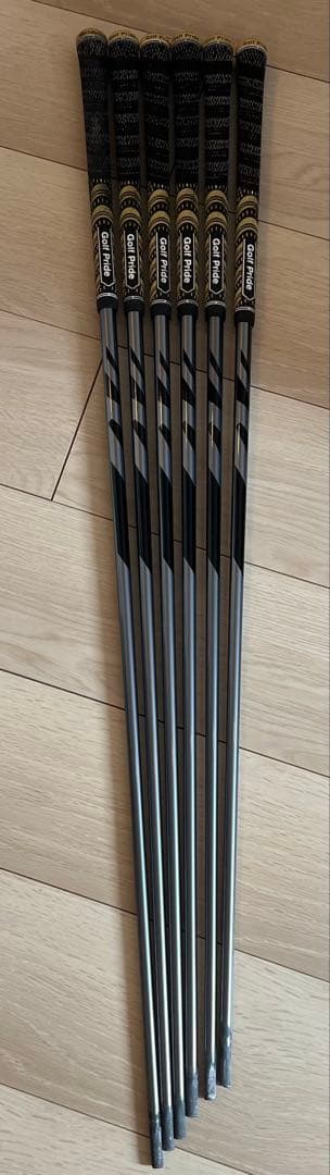 MCI blackアイアン用シャフト 6本セット