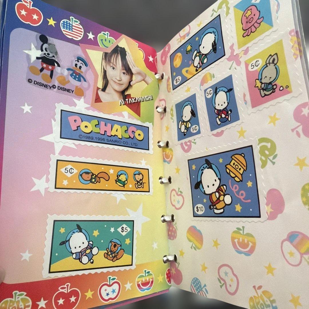 シール帳　当時　2002年頃　ポストカード付き　ギャルズ　なかよし　レトロ