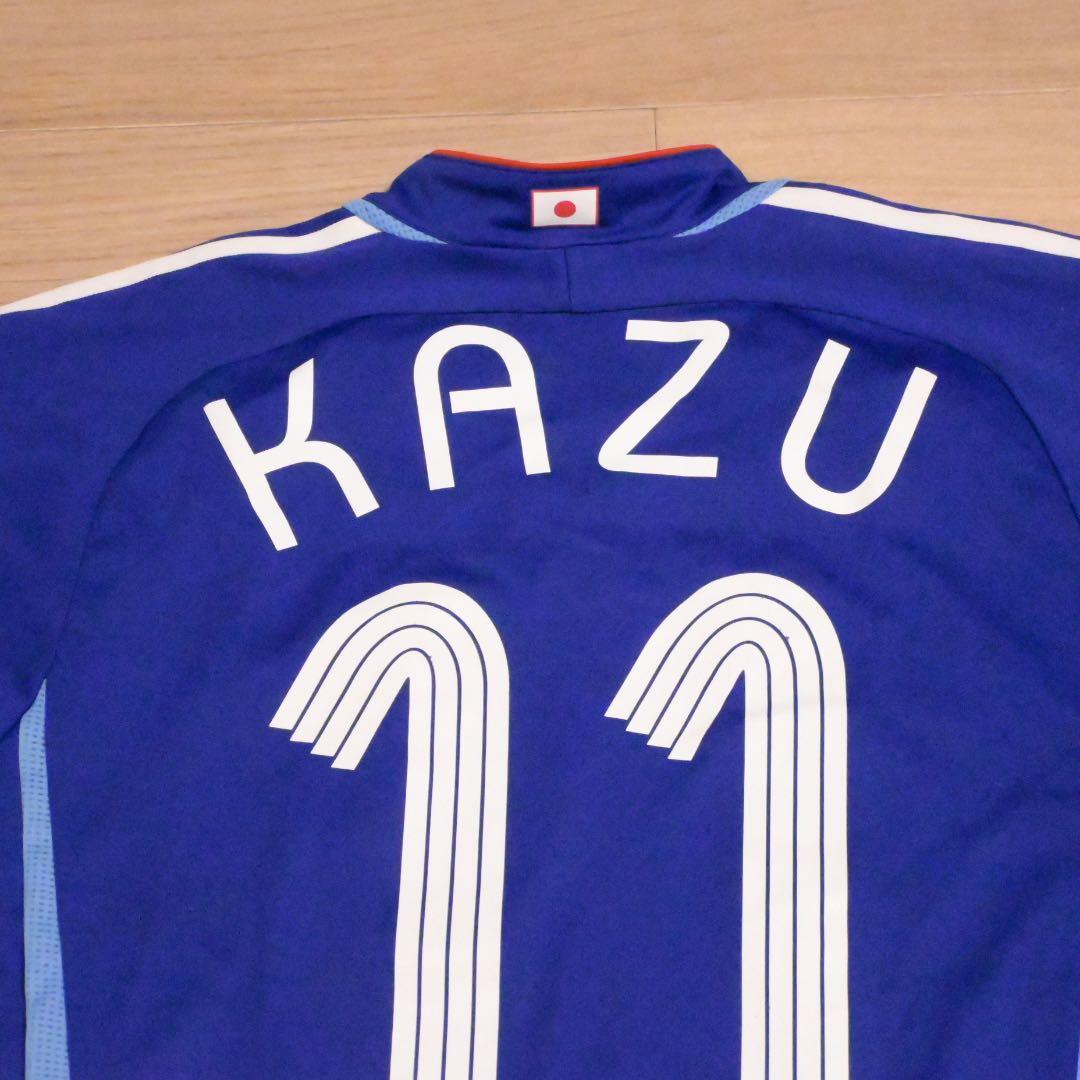 キングカズ　日本代表　サッカー　ユニフォーム