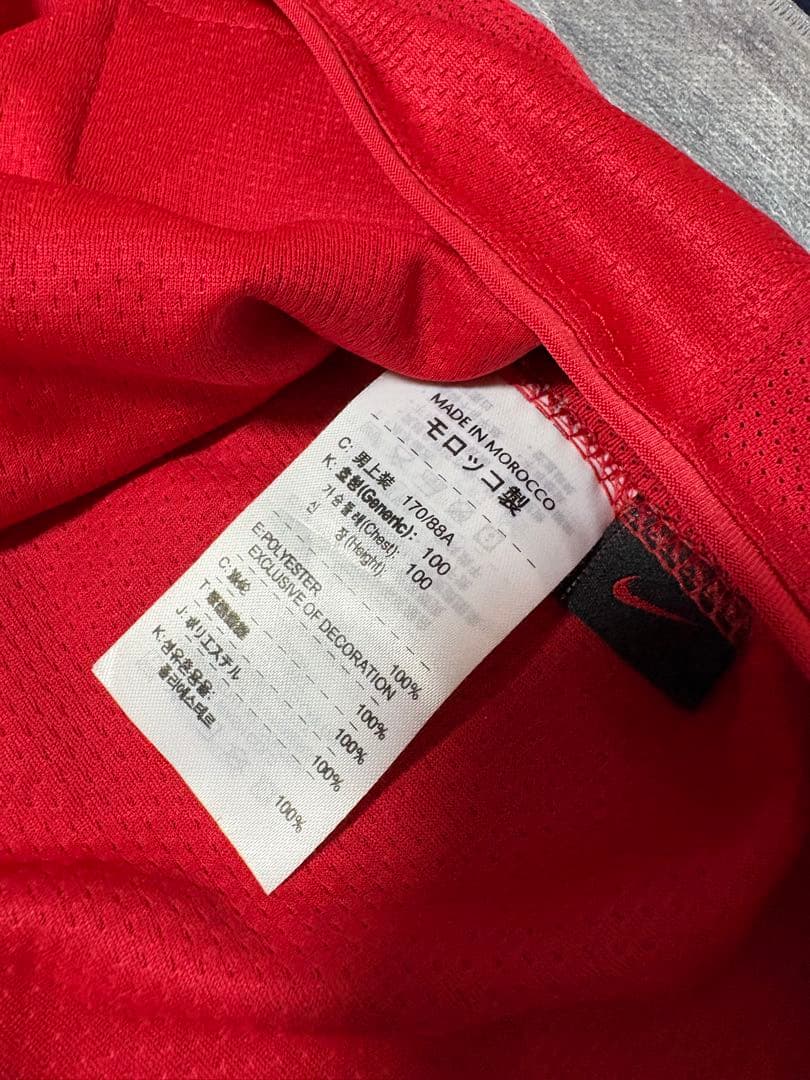 【美品】マンチェスターユナイテッド 07-08 ホーム 長袖ユニフォーム