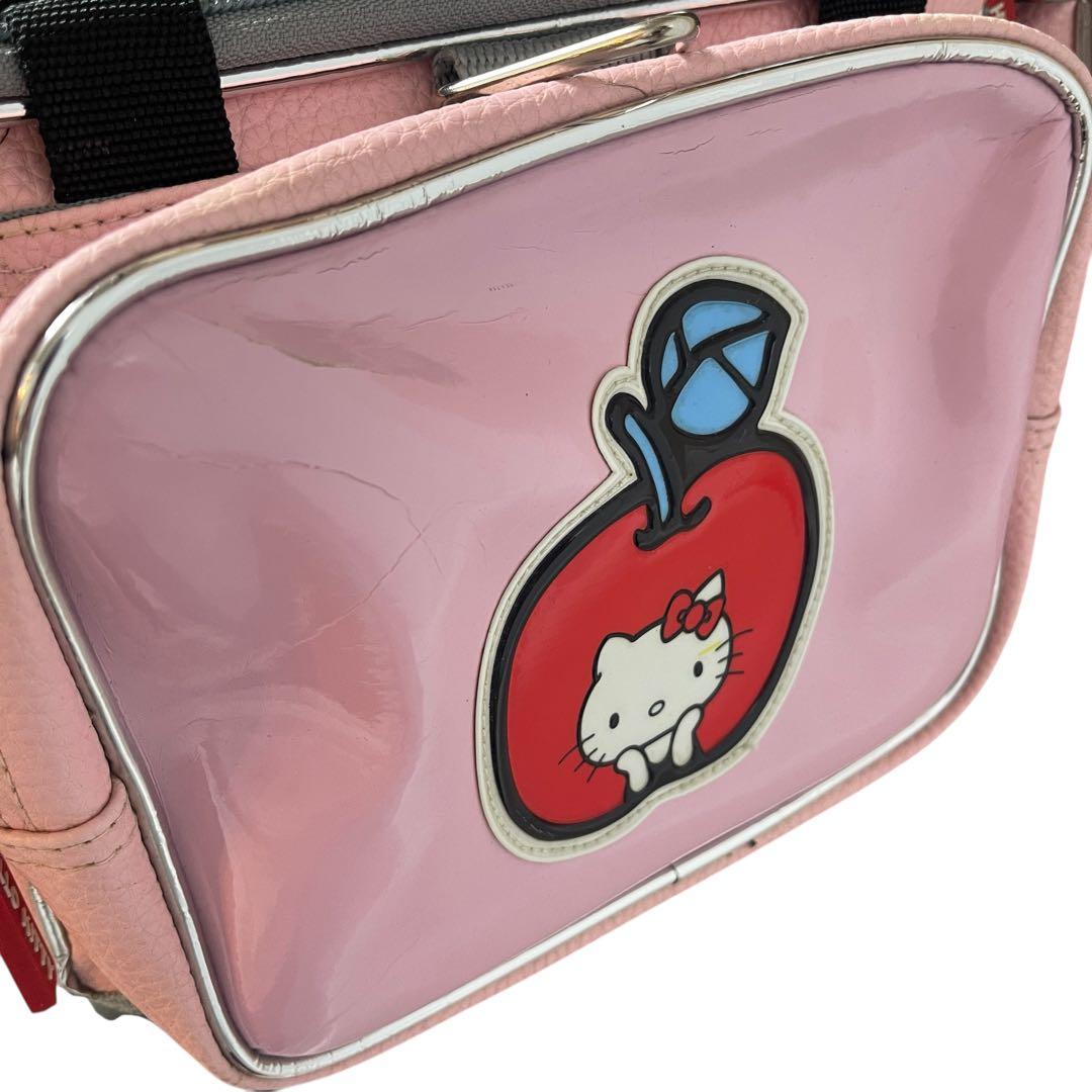 ハローキティ　ボーリングキャリーバッグ　ピンク