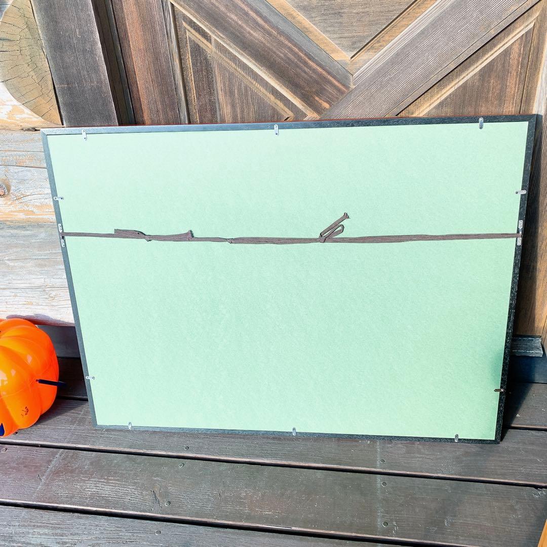 楚国　漢代　帛画　中国　シルク　絹　絵画　額縁　骨董品　馬　王　鳳凰　人　アート