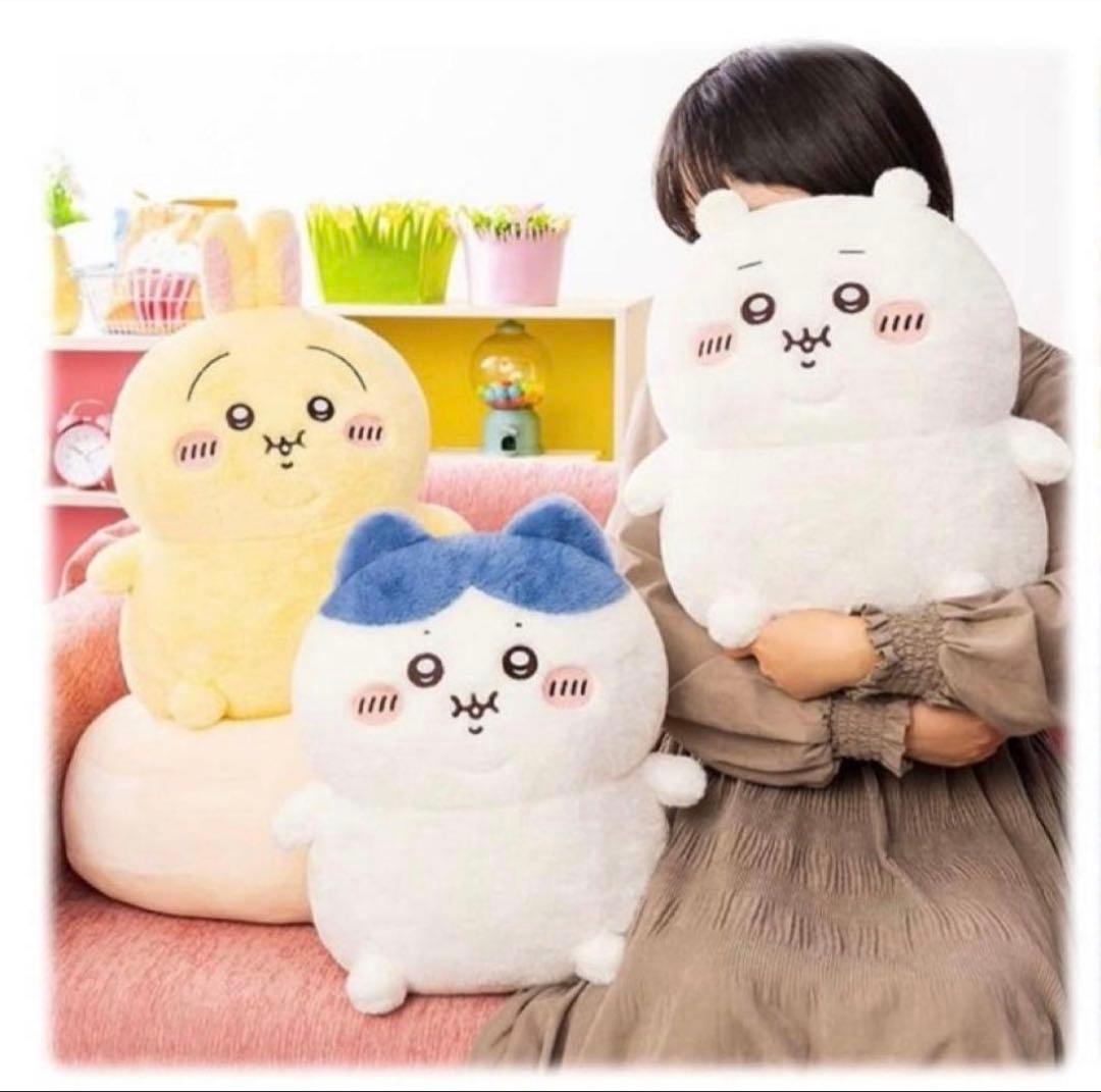 ぼっちゃり　ちいかわ　抱っこぬいぐるみ3種類セット　ぬいぐるみ　ぽっちゃり