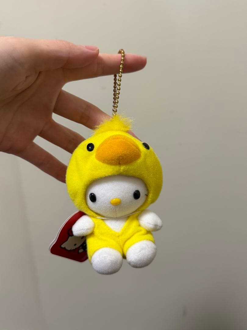 ハローキティラベンダー 北海道 あひる コアラ着ぐるみマスコット 3点セット