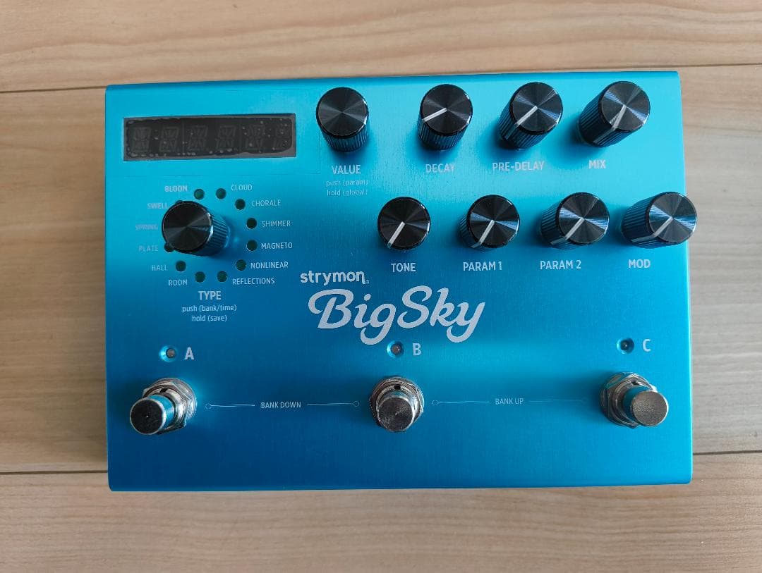 strymon BigSky デジタルリバーブ