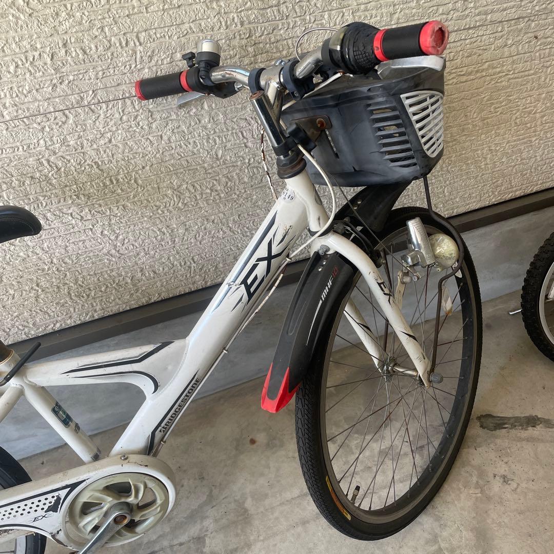 EX 子供用自転車 ホワイト 26インチ