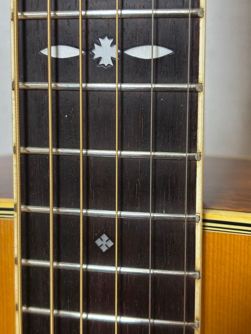 程度上々❗️レア‼️初期型　大文字ロゴCAT'S EYESアコギCE300調整済！