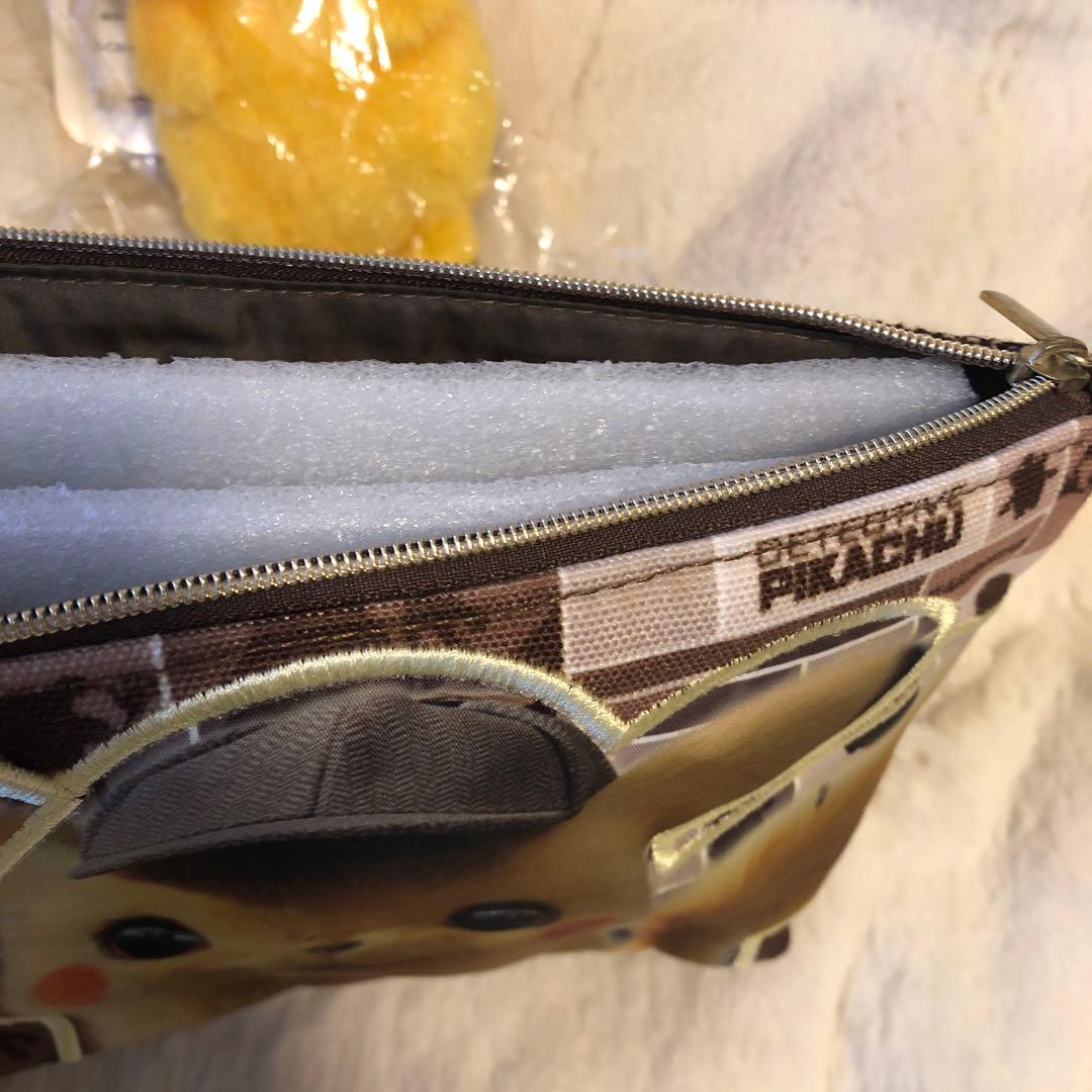 ポケモンセンター　映画　名探偵ピカチュウ　ポーチ マスコット　ぬいぐるみ