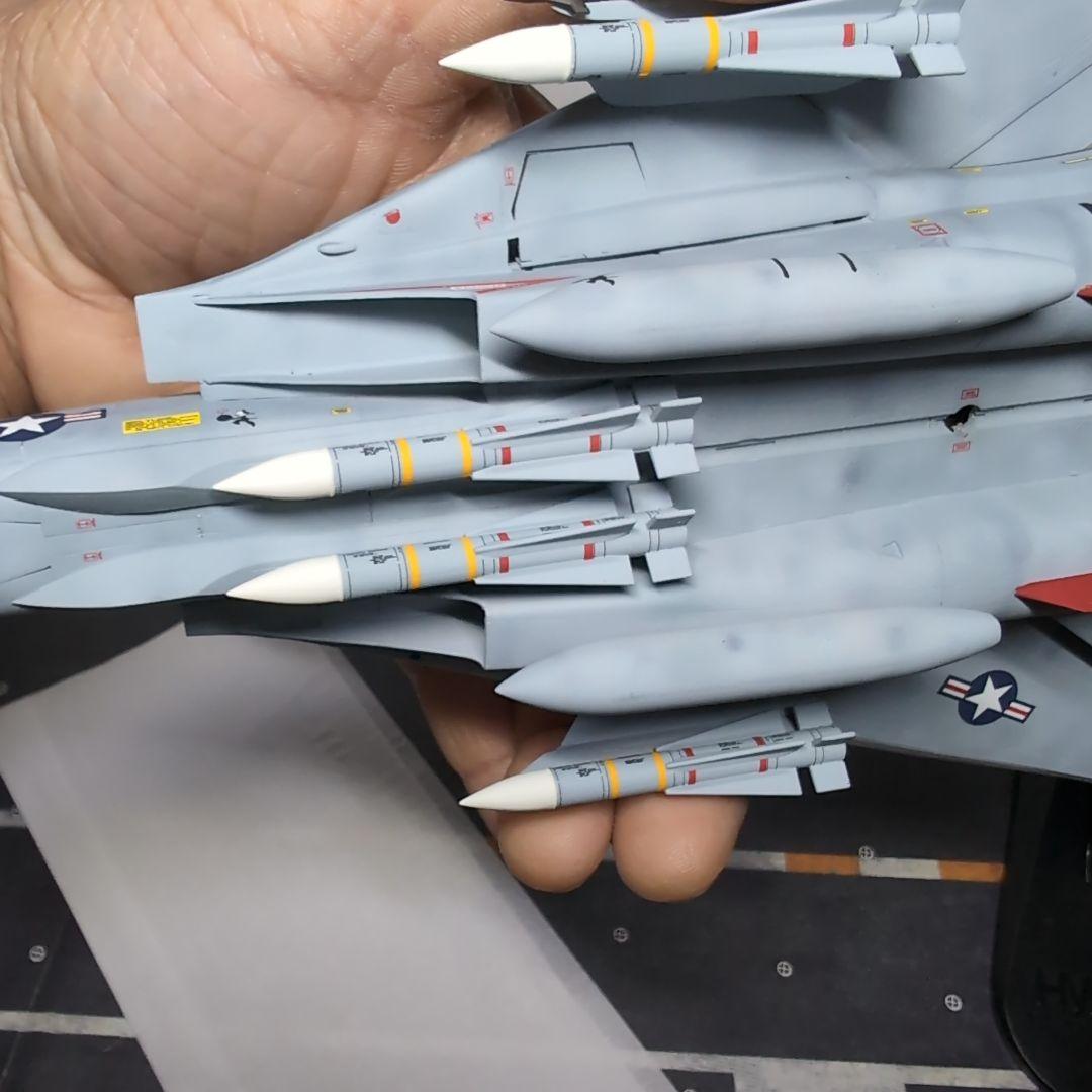 ハセガワＦ−１４Ａ 完成品VF-31トムキャッターズ飛行状態1/72完成品