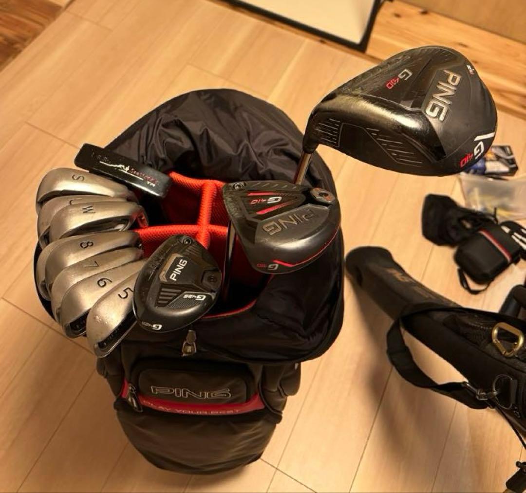 PING ゴルフクラブセット バック 小物の付属多数