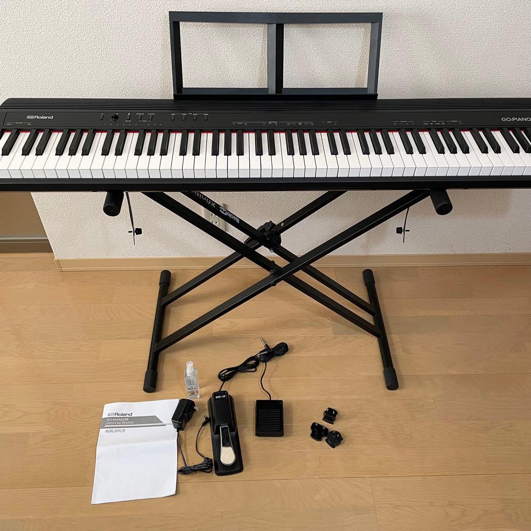 【美品】 Roland GO:PIANO88 2023年　スタンド付　付属品多数