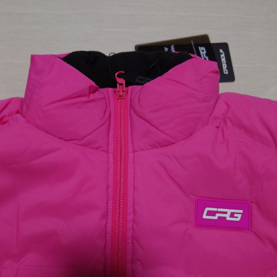 新品　CPG ピンク ダウンジャケット Lサイズ