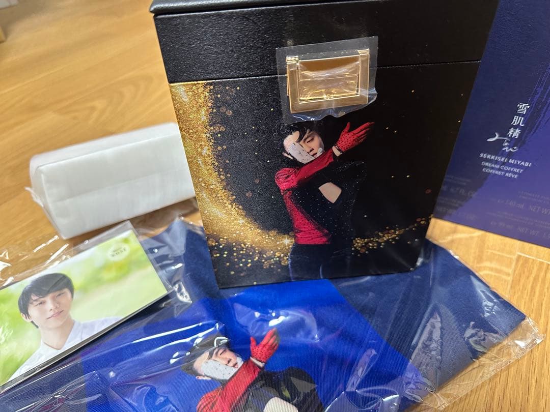 新品　羽生結弦　雪肌精みやび　限定ボックス　トートバッグ　セット　ファントム