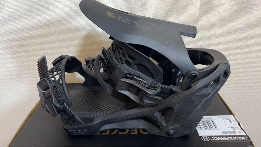 NIDECKER Supermatic Carbonビンディング Lサイズ