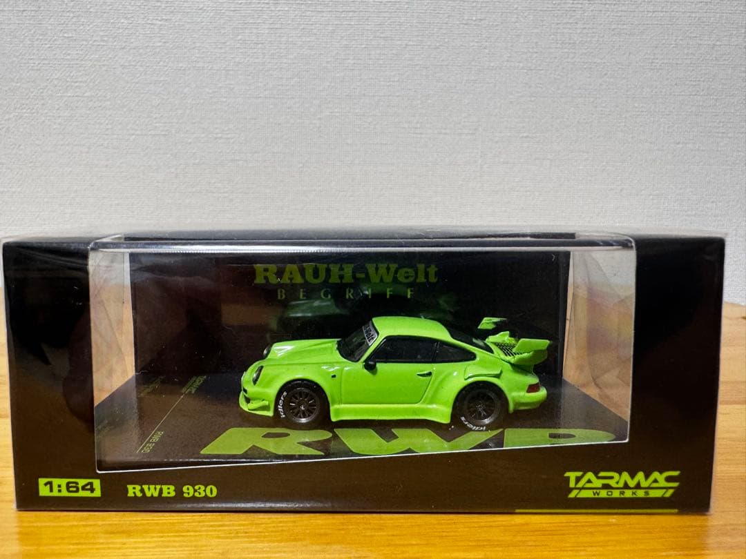 【TARMAC】 限定1488台 RWB Porsche 930 Green