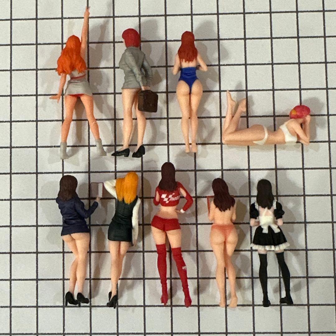 1/35 オーシャンコスモス　フィギュア9体　ミニカーに　1/64より大