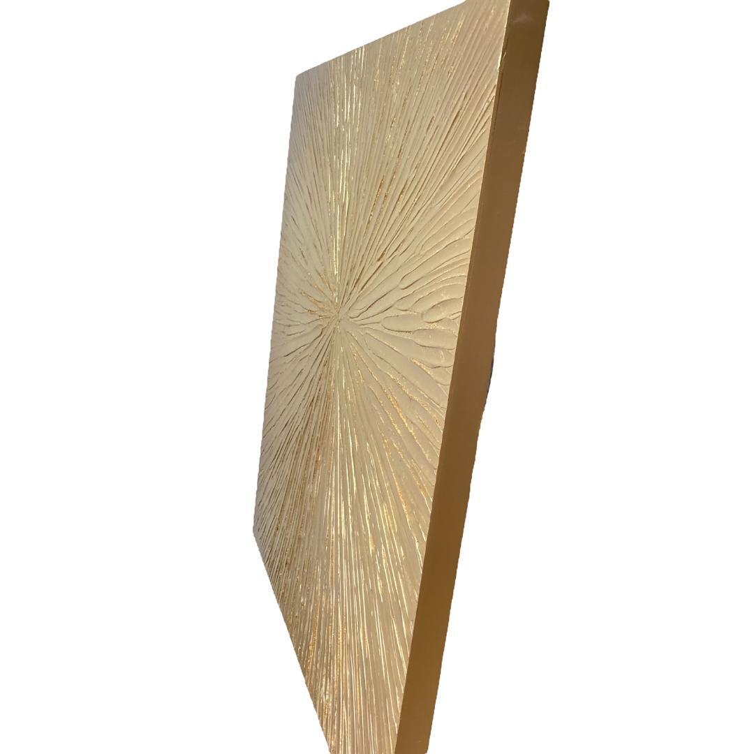 訳アリ／キャンバスアート ゴールド樹脂 デコボックス 0257 Ⓣ