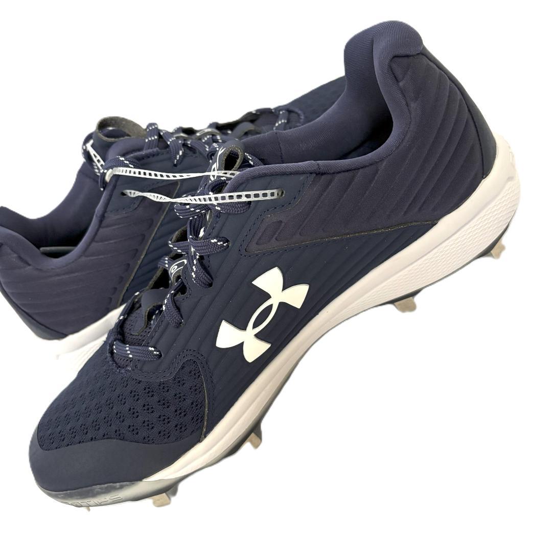 Under Armour Charged ネイビー スパイクシューズ28.5㎝