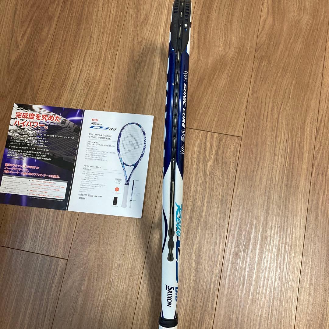 美品スリクソン　Revo CS 8.0 レディース　ダブルス　グリップ1 軽量
