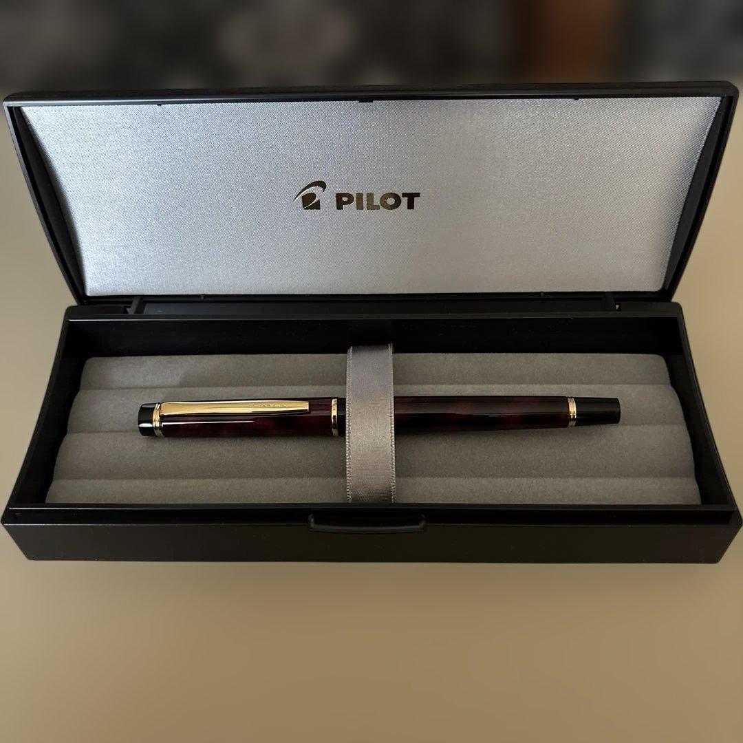 PILOT GRANCE 万年筆　マーブル　箱付き