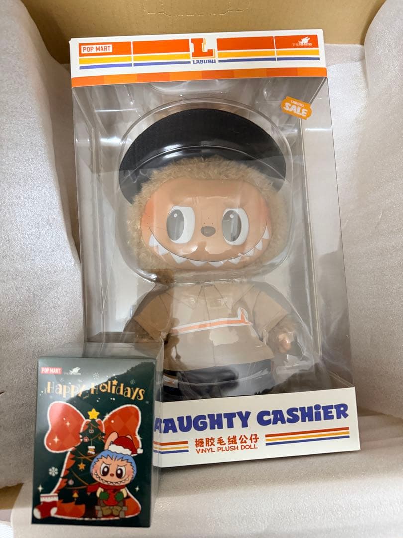 LABUBUラブブ The Naughty Cashier クリスマスベルおまけ