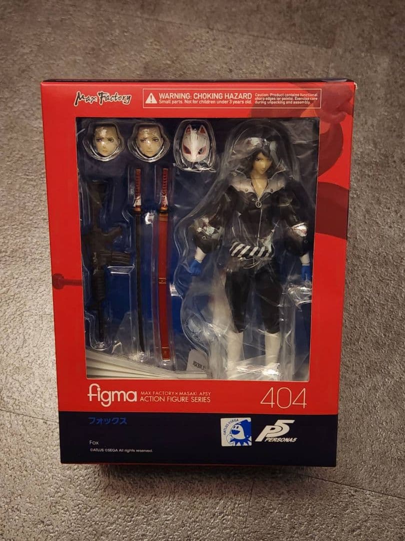 新品❣figma 404 Fox アクションフィギュア　 ペルソナ5 フォックス