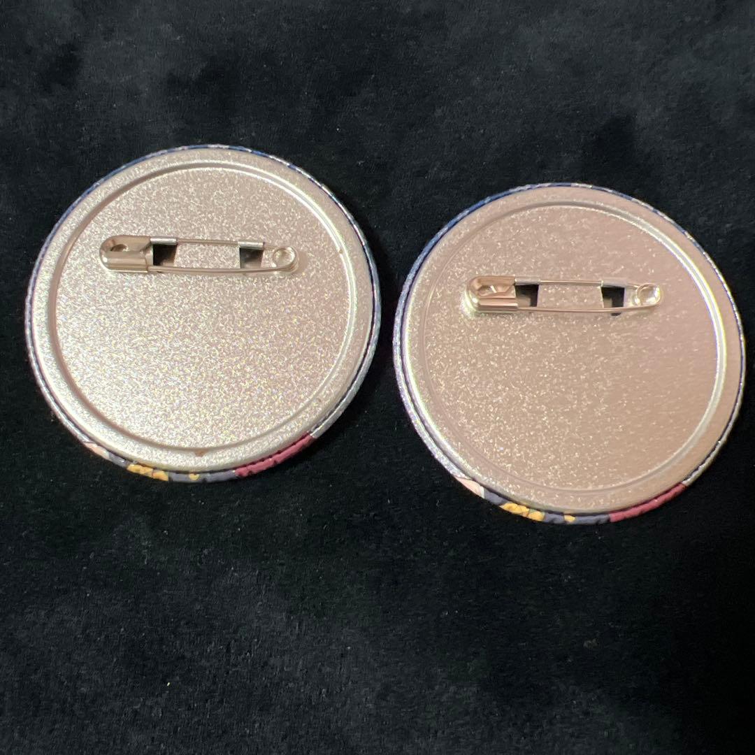 鬼滅の刃　ナンジャタウン　缶バッジ　冨岡義勇　レア　グリッター