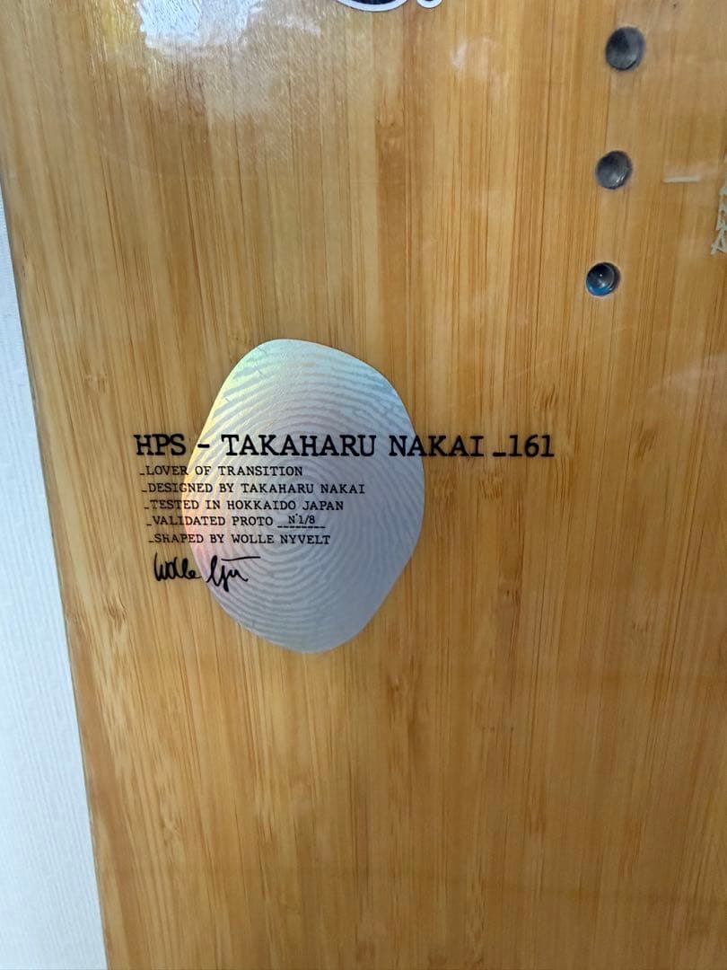 salomon HPS161cm TAKAモデルパウダーフリースタイル