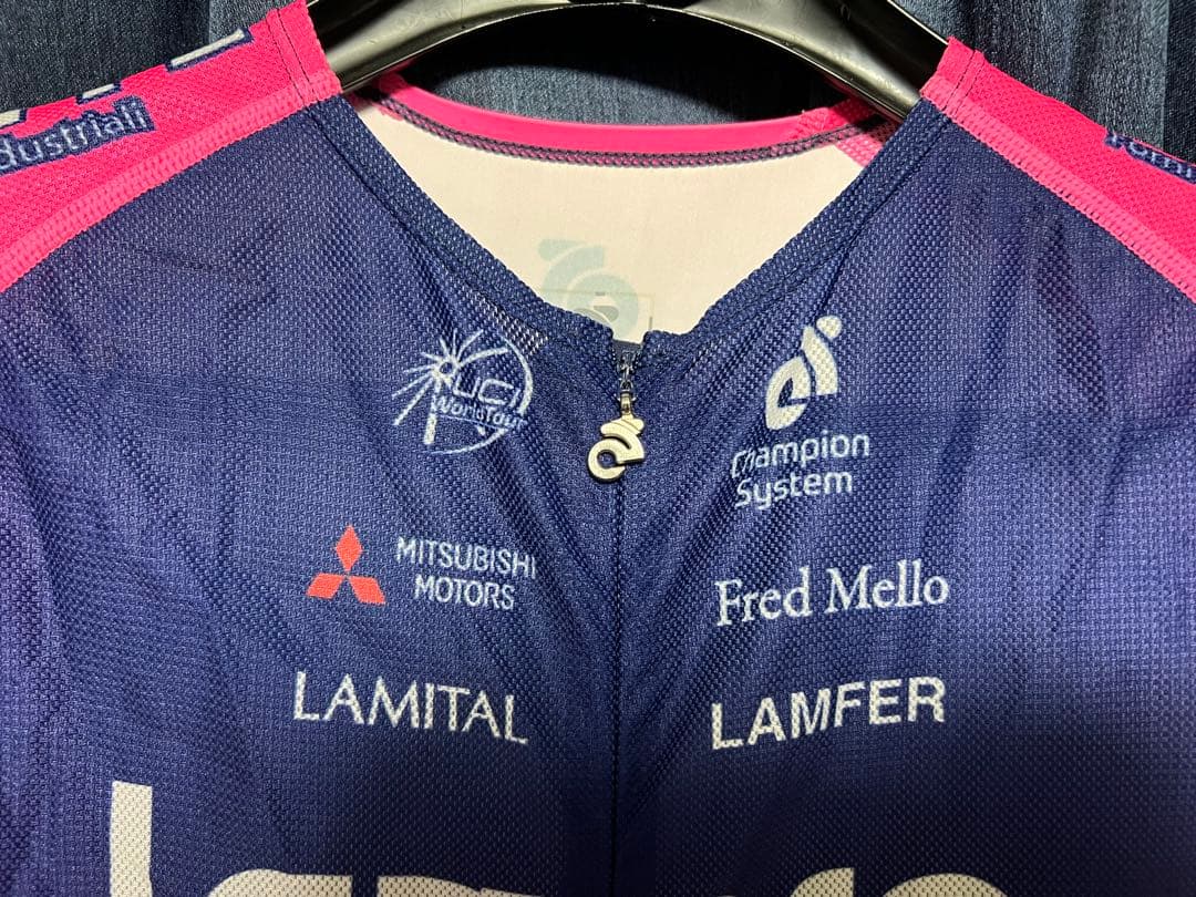 プロ支給品 lampre merida ランプレメリダ スキンスーツ Sサイズ
