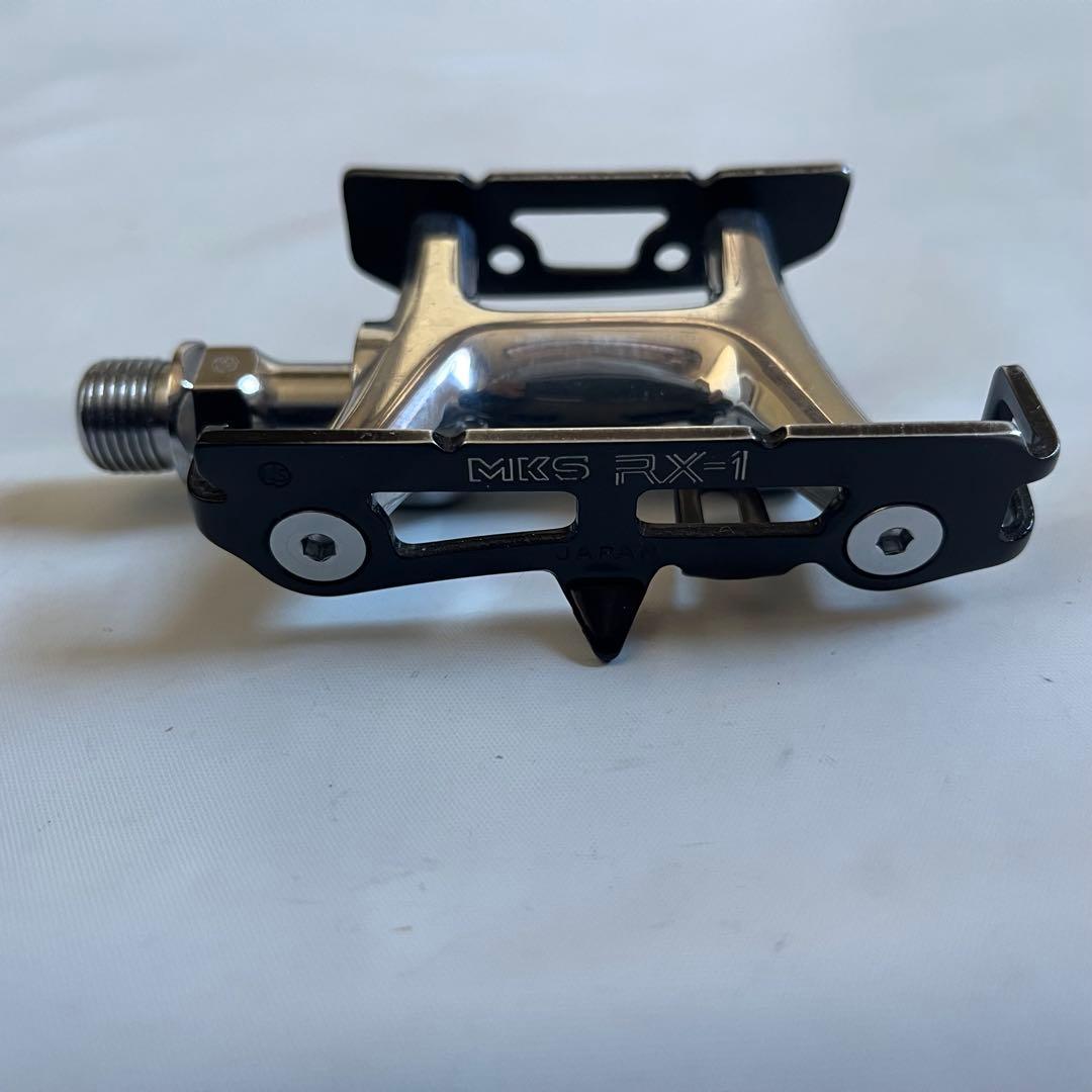 【美品】MKSミカシマ NJS認定ペダルRX-1 +クォーターケージクリップ