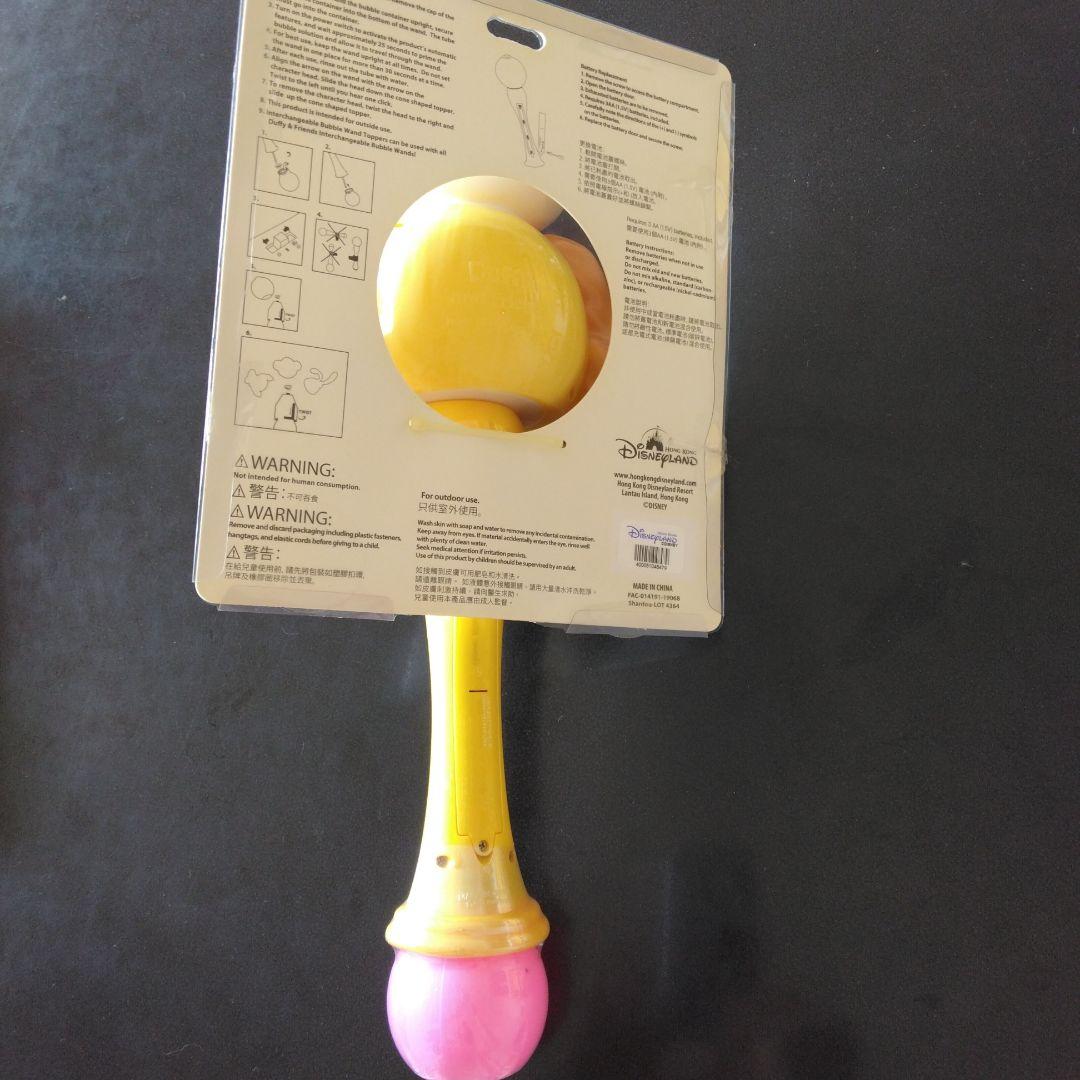香港ディズニーリゾートクッキーアンシャボン玉