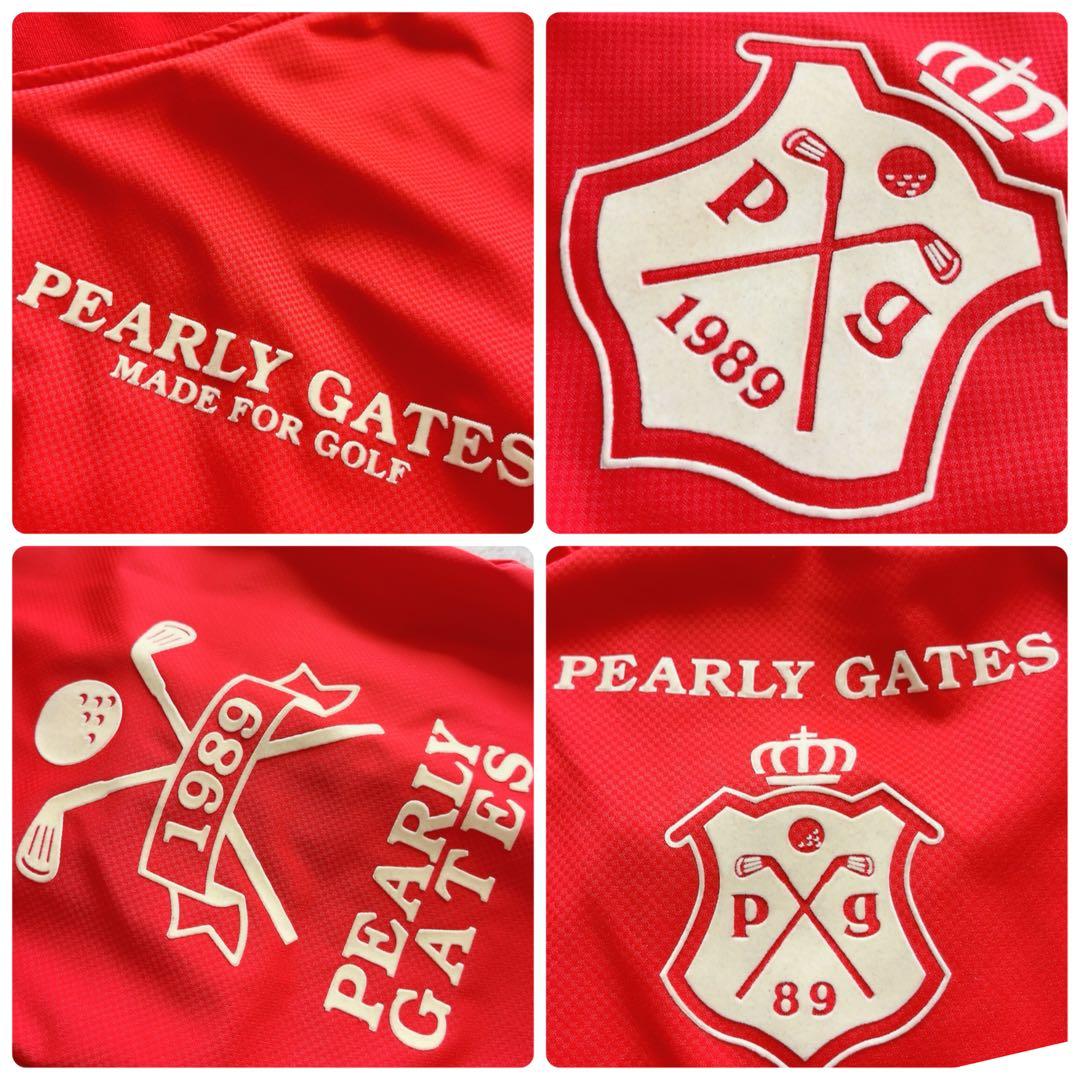 極美品　パーリーゲイツ　ツインスニード 　蓄熱裏地　セット モックネック　L