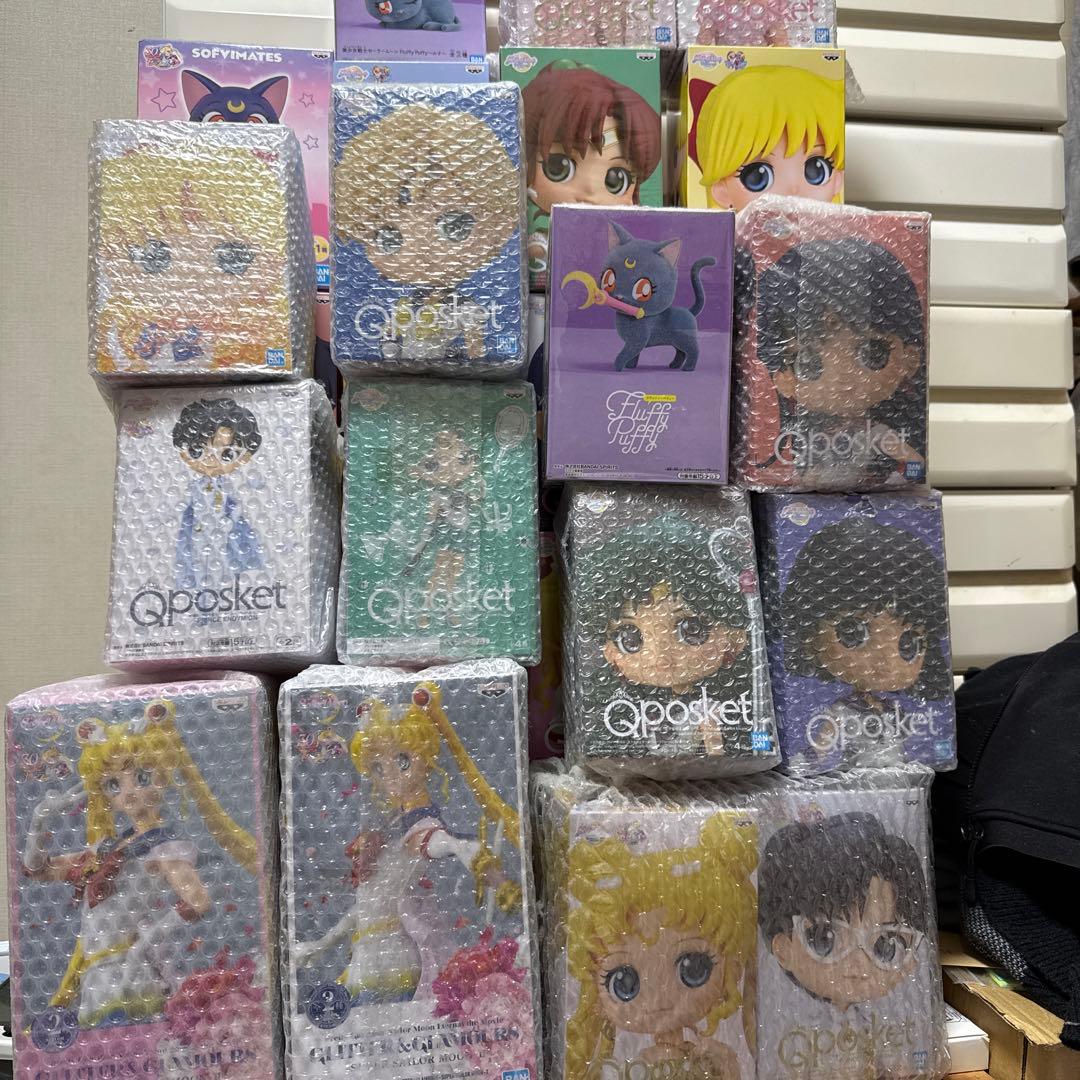 セーラームーンフィギュア キューポスケット まとめ売り 31点