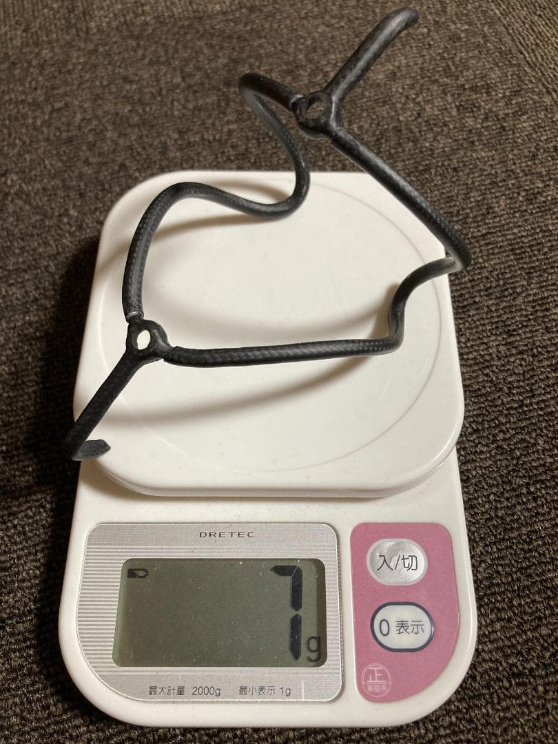 カーボン　ボトルケージ　超軽量　7g　2個セット（14g）　未使用