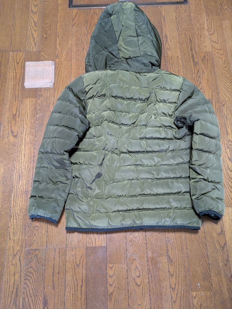 UMINEKOウミネコ ダウンウエア 上下セット カーキ/ブラック