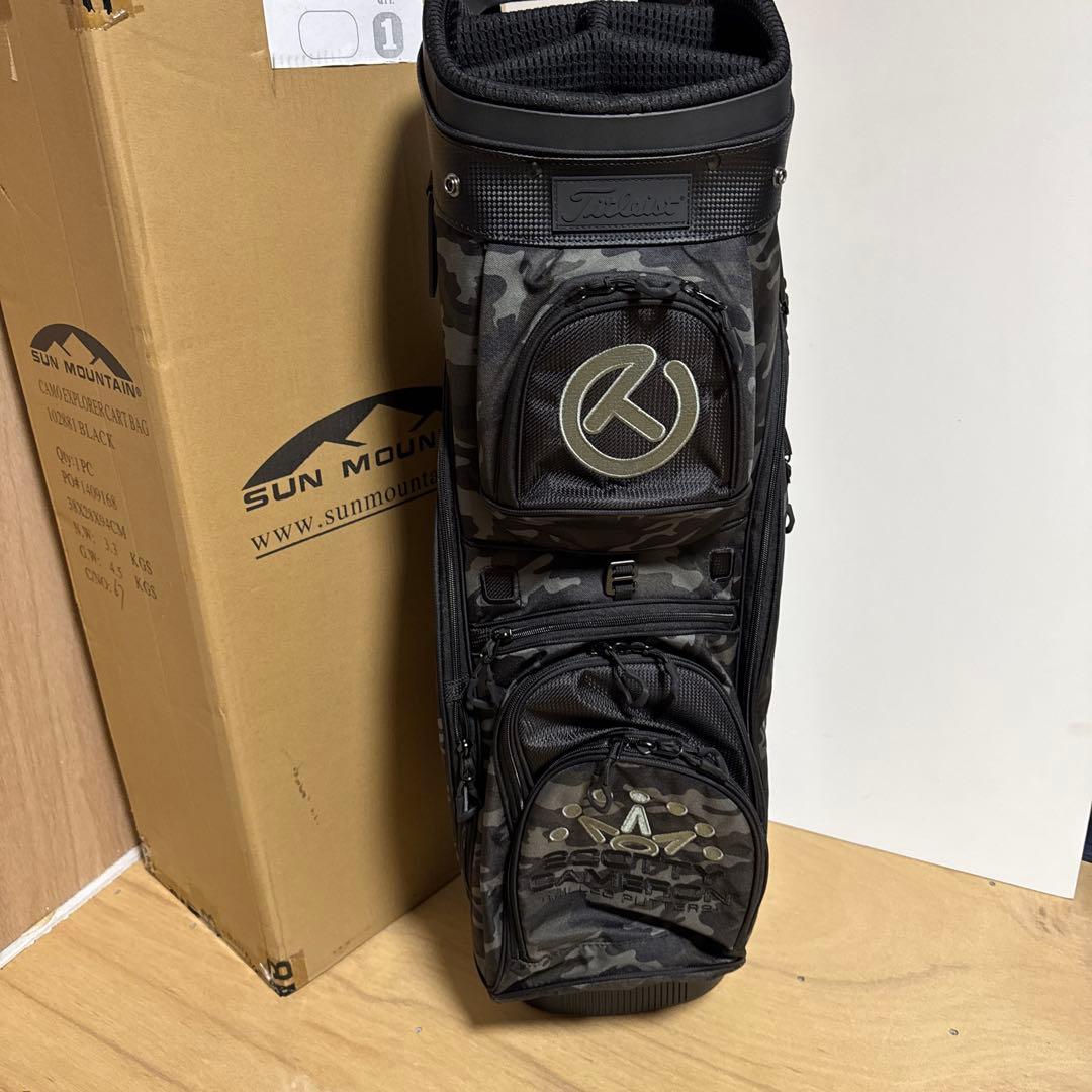 未使用　スコッティキャメロン　キャディバッグ　カモ　エクスプローラー